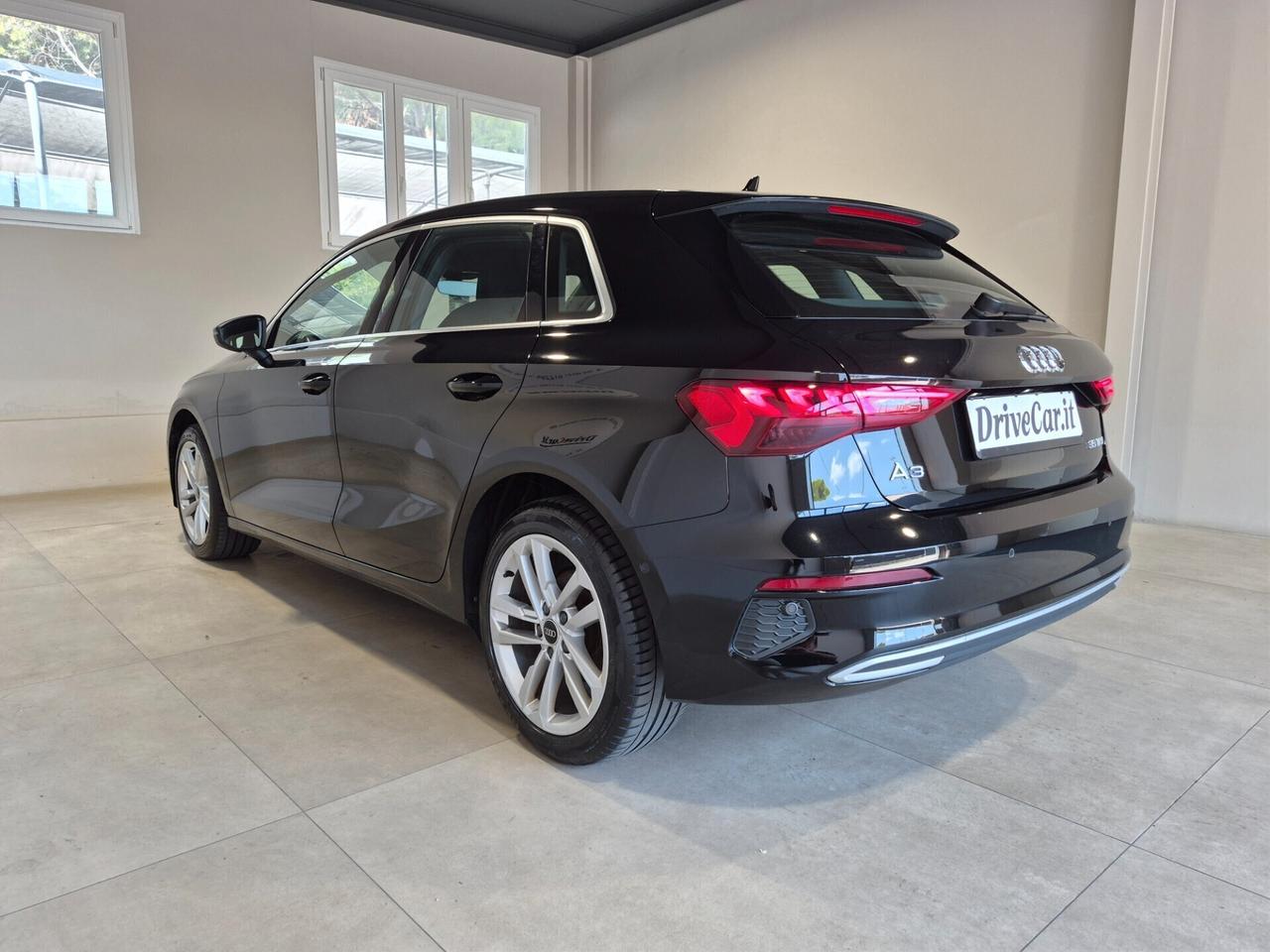 Audi A3 SPB 35 1.5 TFSI MHEV S-TRONIC LED APPLE CAR PLAY/ANDROID AUTO ACC RICARICA WIRELESS SEDILI SPORTIVI RISCALDABILI