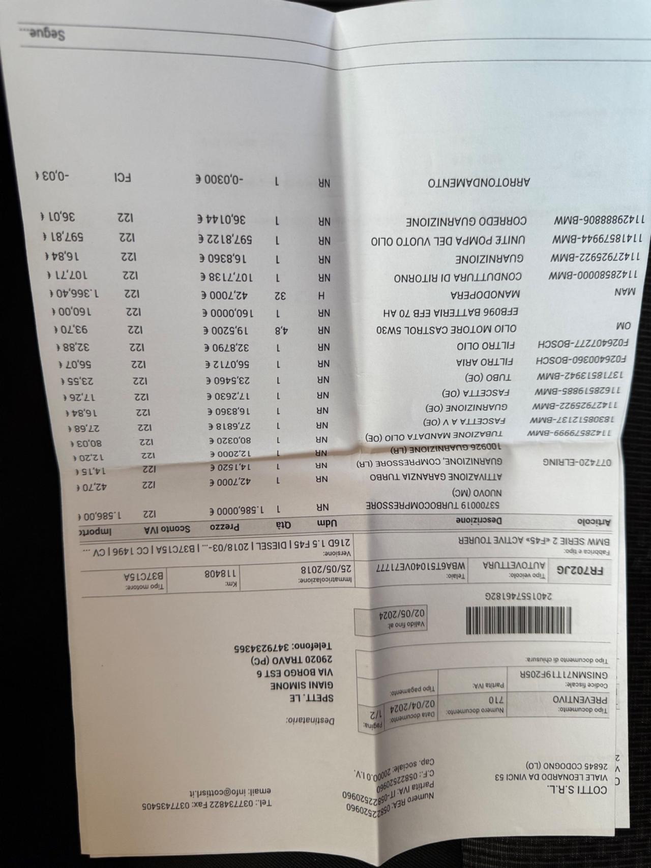 Bmw 216 216d Active Tourer Advantage