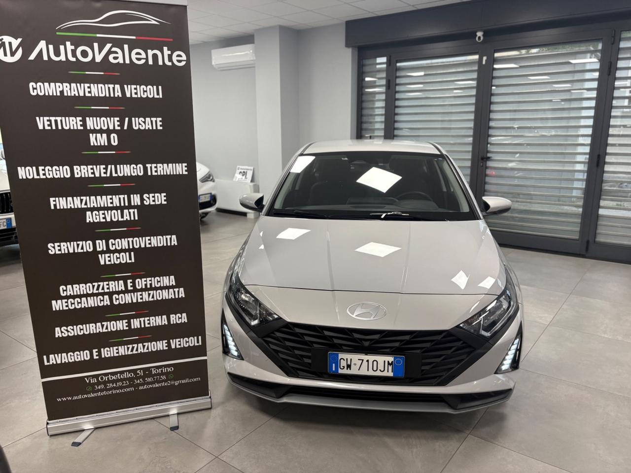 Hyundai i20 1.2 benzina 79cv anno 2024 km 3000
