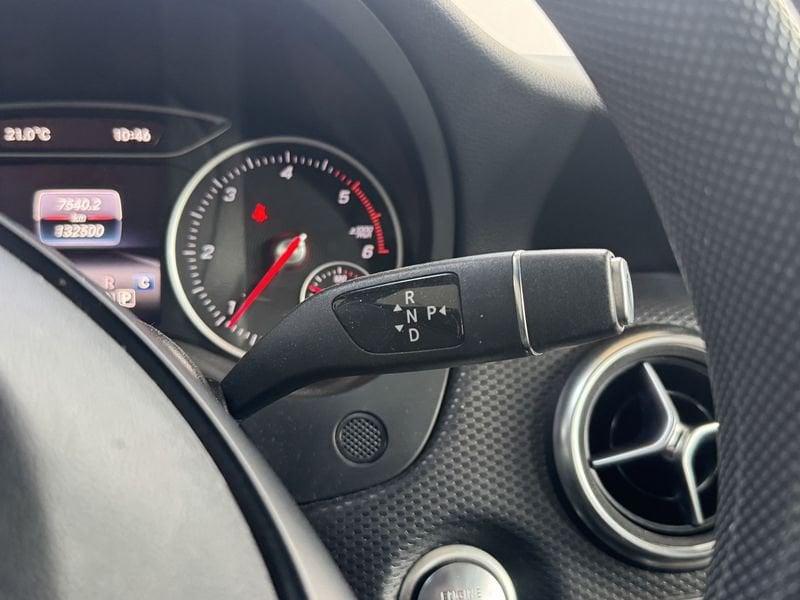 Mercedes-Benz Classe A A 160 d Sport AUTOMATICA NEOPATENTATI CRONOLOGIA TAGLIANDI