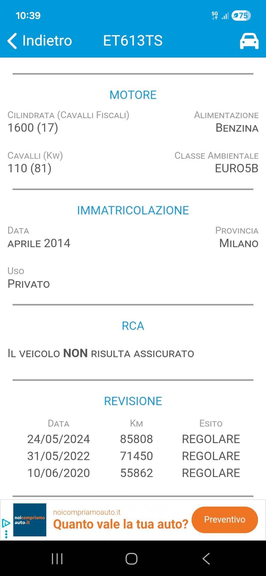 Renault Scenic Scénic XMod 1.6 Wave PREZZO REALE! UNICO PROPRIETARIO! GARANZIA 12 MESI!