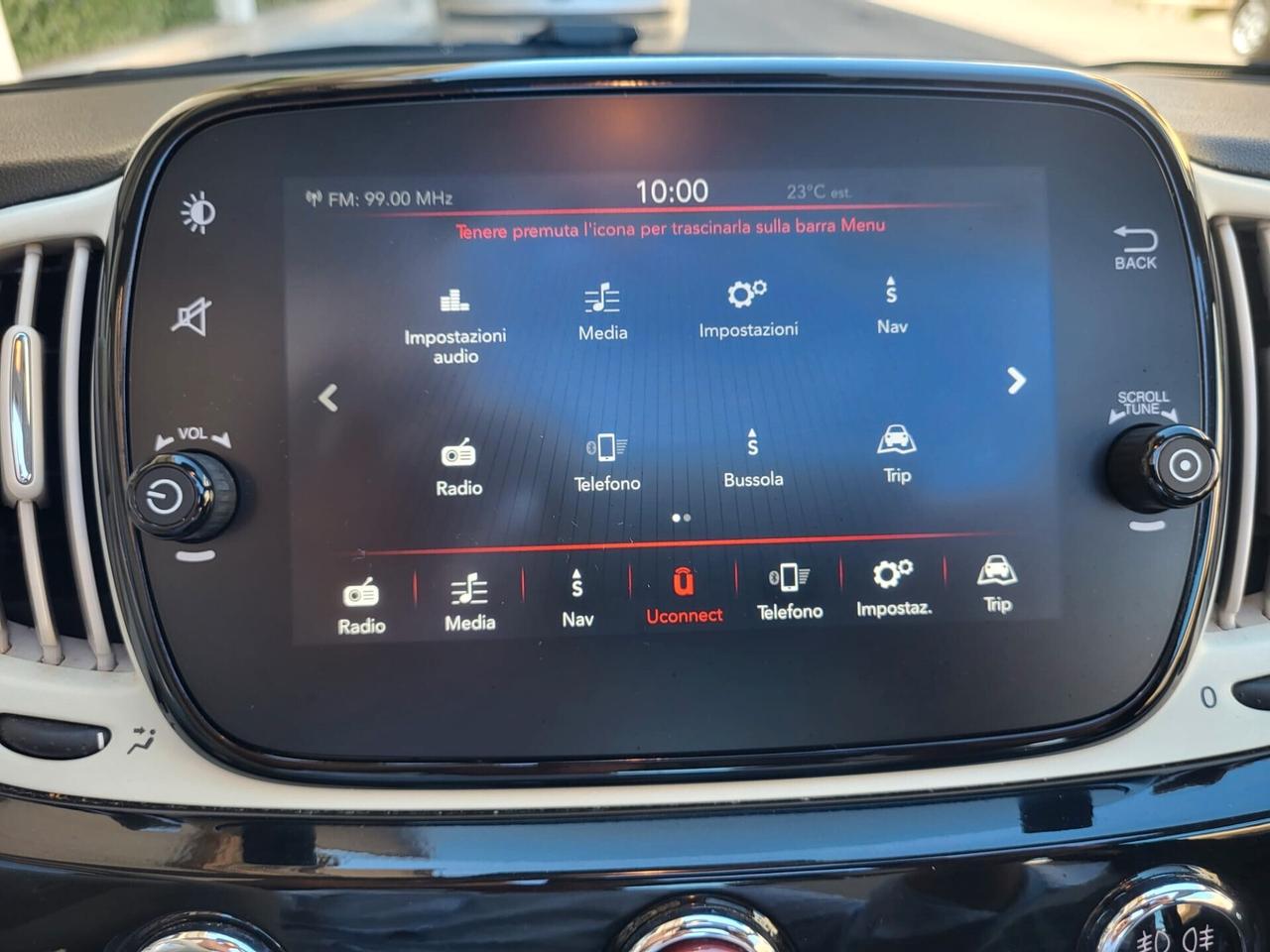 Fiat 500 C 1.2 Lounge+Car Play+Clima Autom......