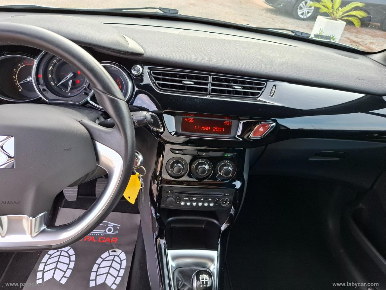 DS AUTOMOBILES DS 3 1.6 HDi 90 So Chic 99