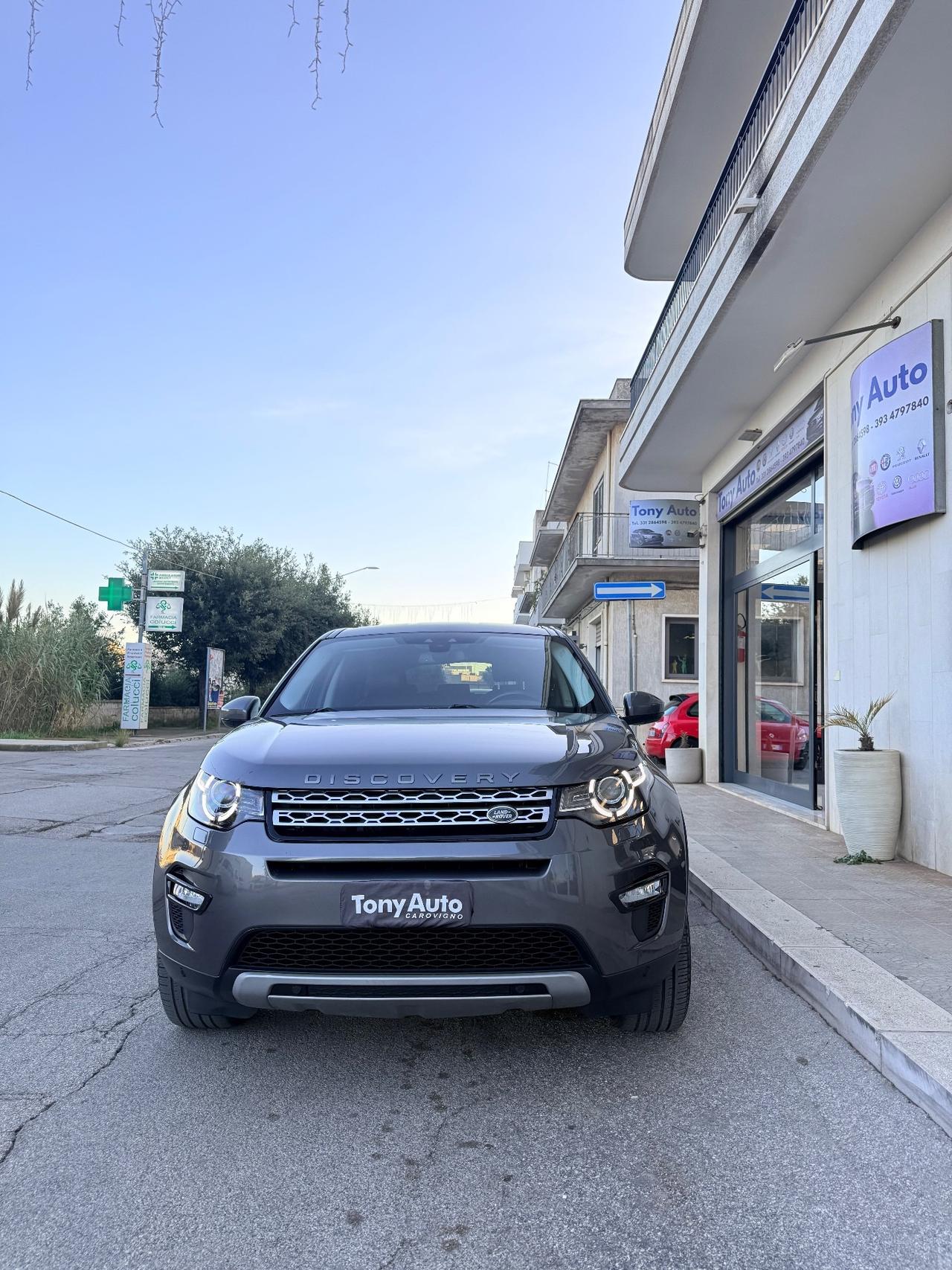 Land Rover Discovery Sport 2.0 TD4 150 CV Auto HSE KM CERTIFICATI,CON NAVI,FULL LED, ANDROID AUTO,TELECAMERA,PELLE