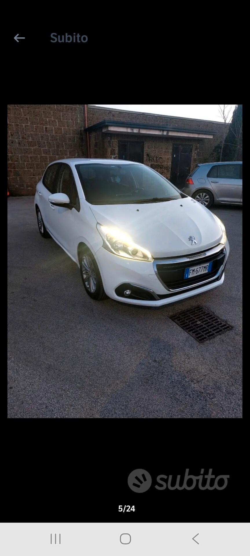 Peugeot 208 1.6 diesel 87 mila km anno 2018