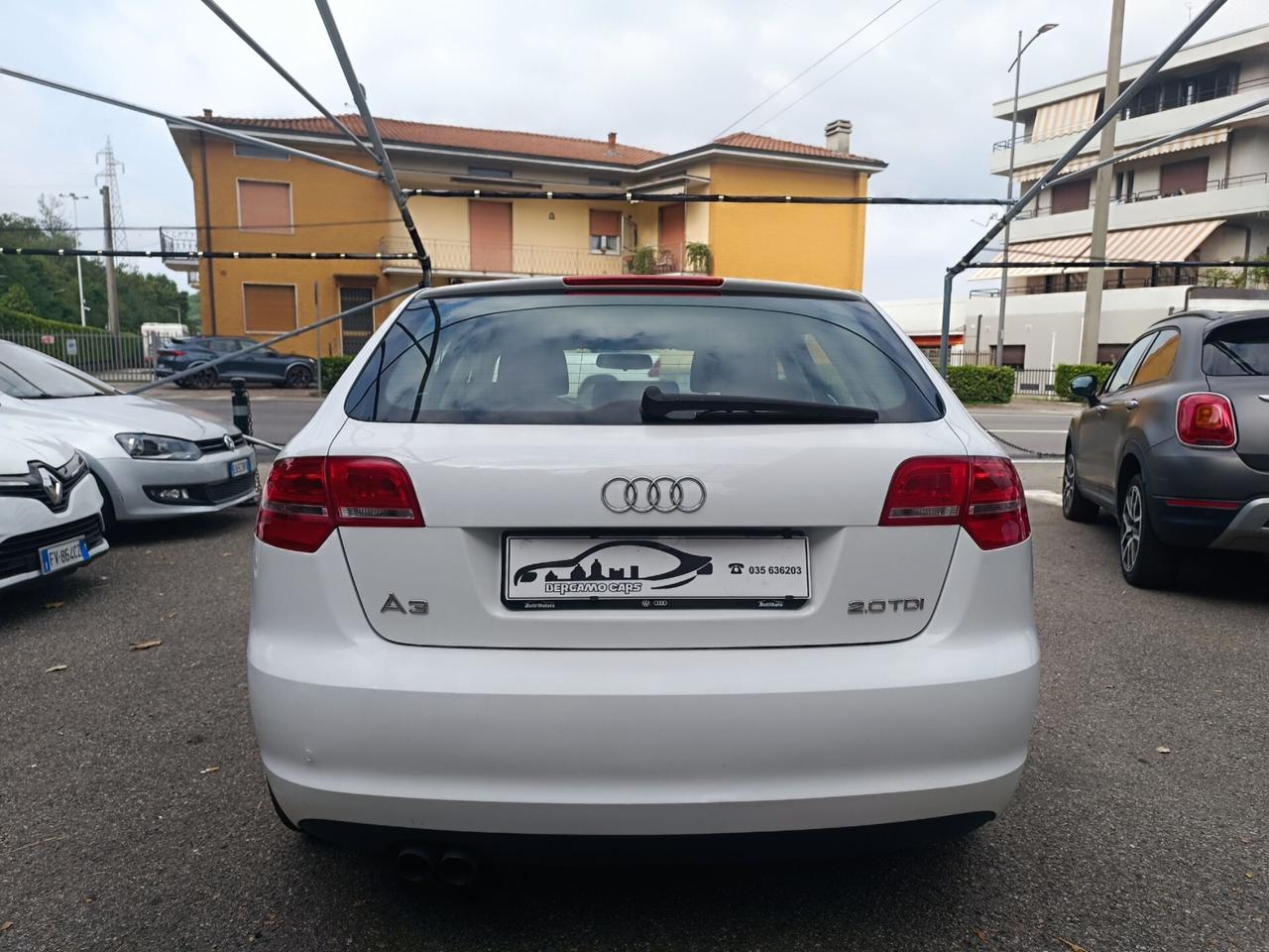 Audi A3 SPB 2.0 TDI Ambition EURO 5 KM CERTIFICATI