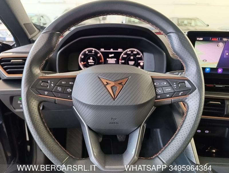 Cupra Formentor 2.0 TDI*VIRTUAL COCKPIT*TELECAMERA*VOLANTE MULTIFUNZIONE*PDC*FULL LED*LUCI SOFFUSE*