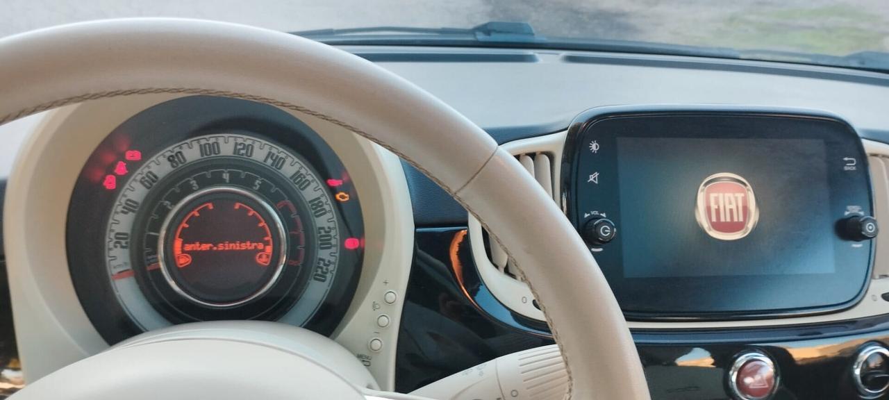 Fiat 500 1.2 01/20 Grigio Metallizzato