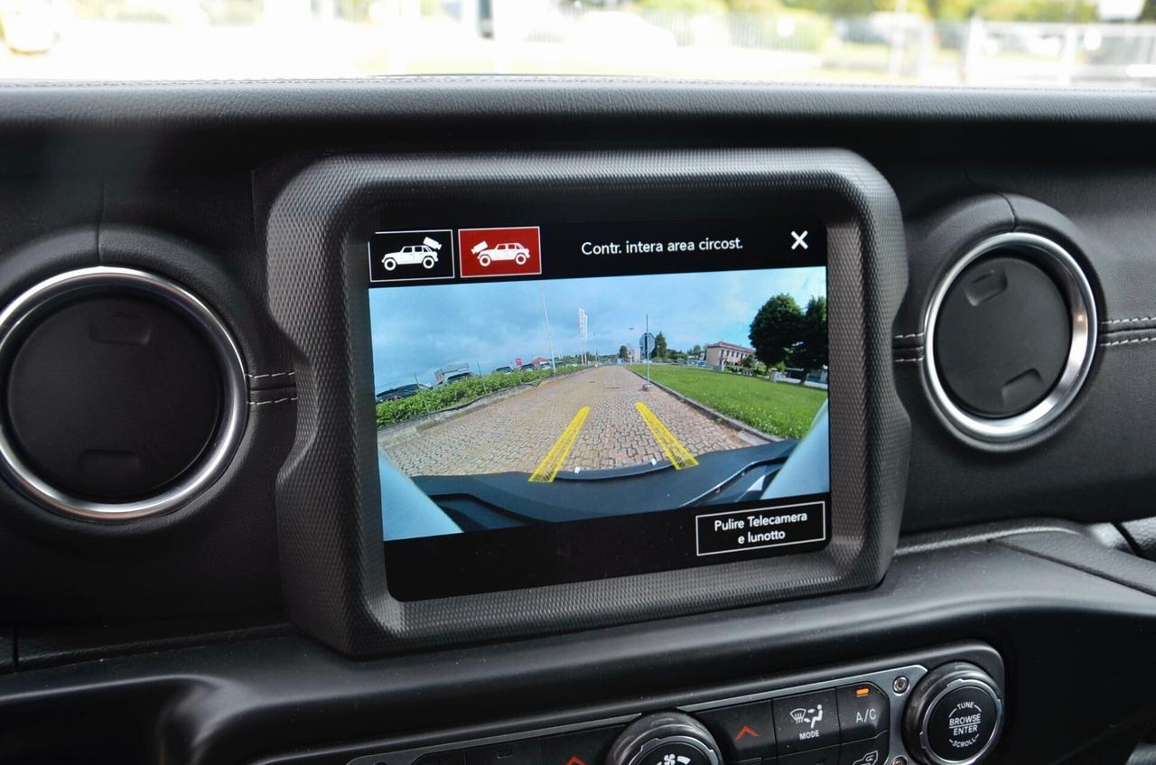 JEEP WRANGLER UNLIMITED 2.0 PHEV SAHARA 4xe 380cv AUTO, IVA COMPRESA, UFF ITALIANA, HI-FI ALPINE, FARI LED, PERMUTE