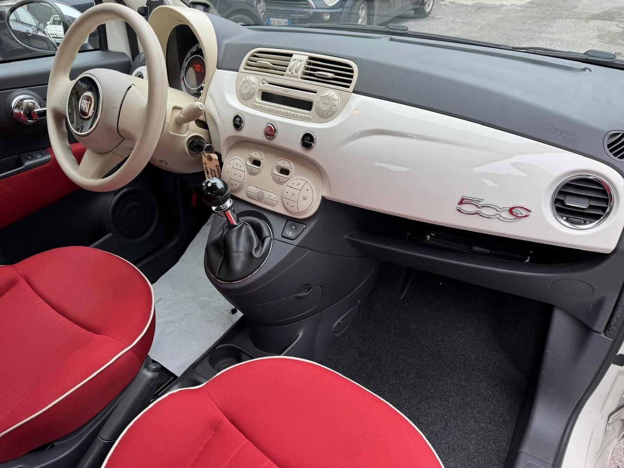 Fiat 500 C 1.2 Lounge*EURO5*NEOPATENTATI
