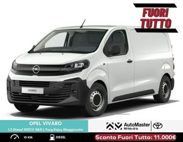Opel Vivaro 1.5 Diesel 100CV S&S PC-TN S Furg.Enjoy Maggiorata