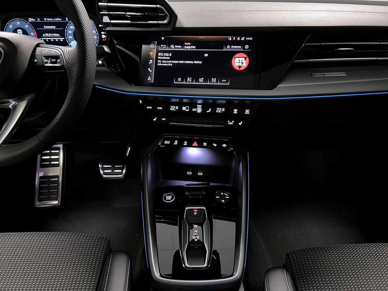AUDI A3 SPB 35 TDI 150 CV S-TRONIC S-LINE KM0