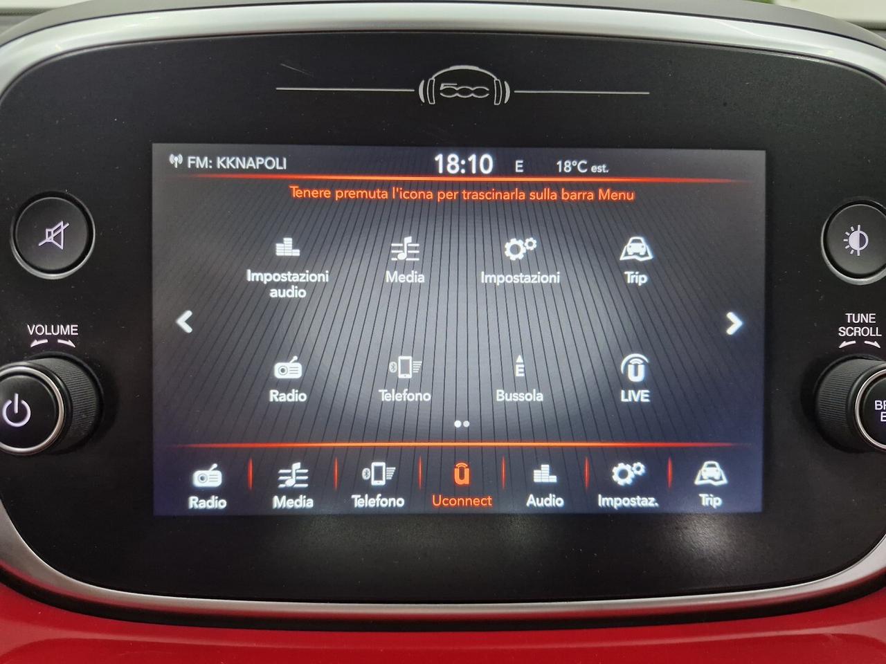 FIAT 500X 1.3 MULTIJET 95CV LOUNGE ANNO 2018