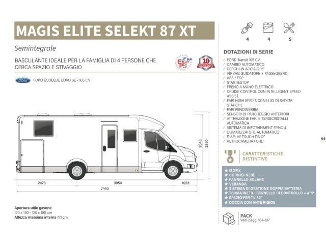 CI INTERNATIONAL MAGIS ELITE SELEKT 87XT