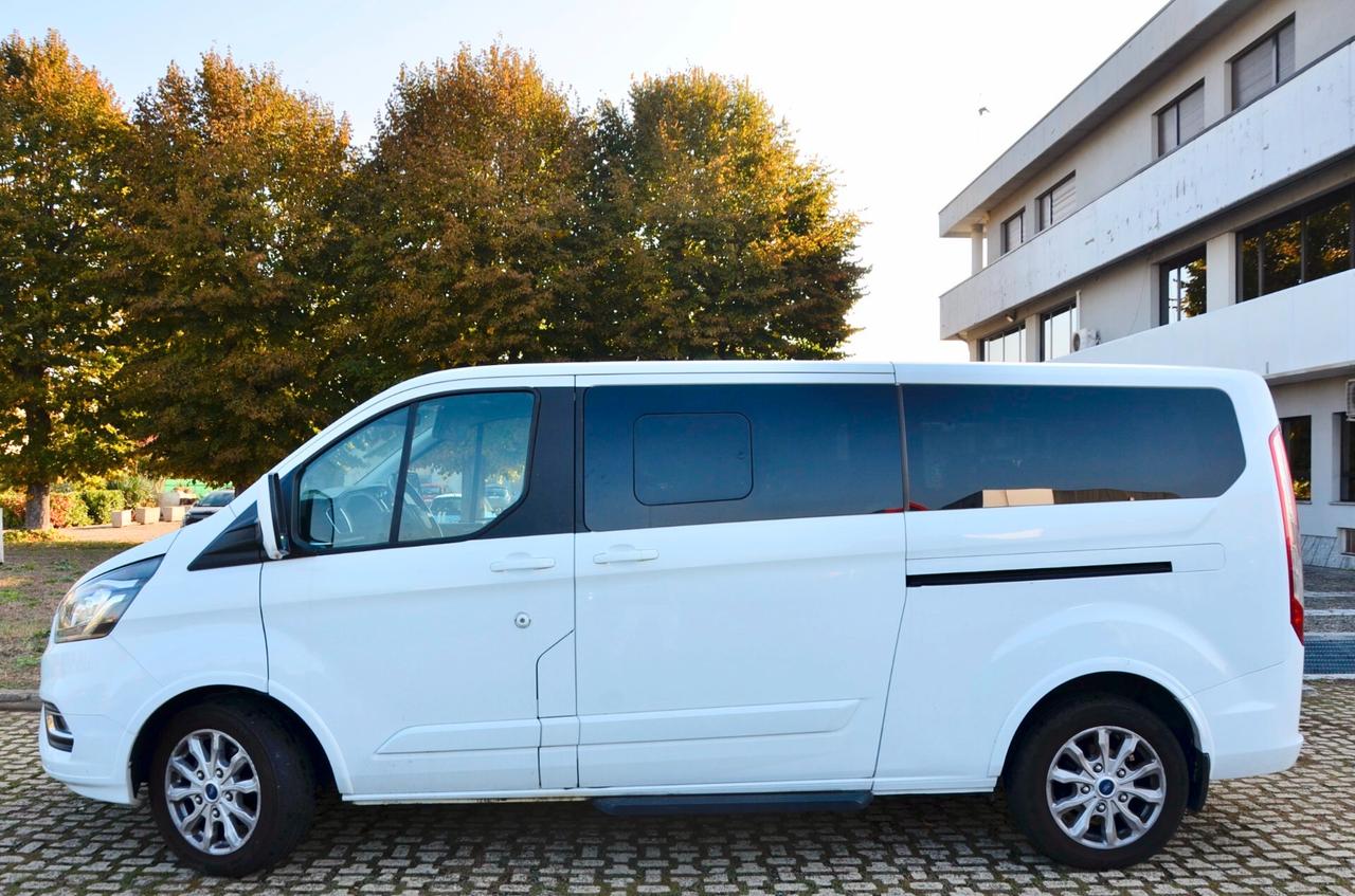 FORD TOURNEO CUSTOM 2.0 TDI 130cv 9 POSTI, VETTURA PRIVATA NO IVA, EURO 6D, PERMUTE