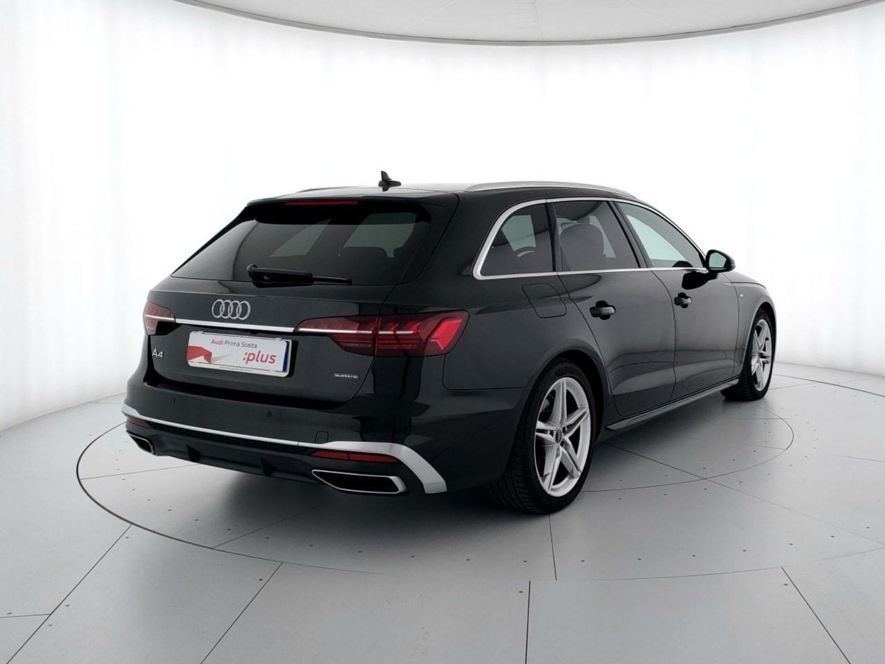 Audi A4 avant 40 2.0 tdi mhev s line edition quattro 204cv s-tronic