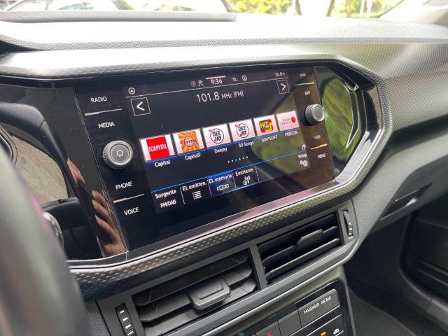 VOLKSWAGEN T-Cross 1.0 TSI 95CV APPLE CARPLAY NAVIGAZIONE SENS.PARCH.