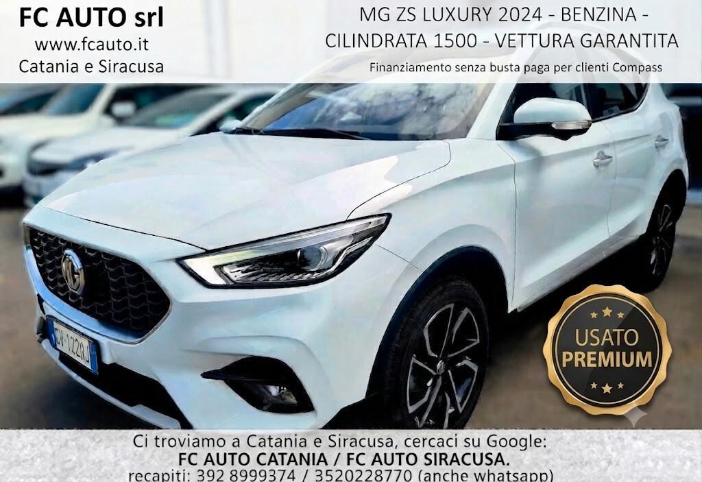 Mg ZS 1.5 VTi-tech Luxury - IVA DEDUCIBILE
