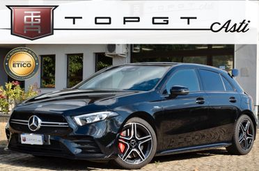 MERCEDES-BENZ A 35 AMG 4MATIC 306cv AUTO, UNICOPROP, SERVICE MERCEDES, UFF ITALIANA, EURO 6D, RETROCAMERA, FARI LED, PERMUTE