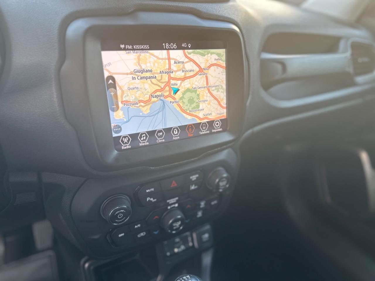 Jeep Renegade 1.6 Mjt 130 CV Limited 2021 Schermo 8.4 Navi