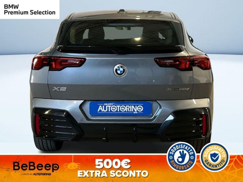 BMW X2 SDRIVE 20D 48V MSPORT AUTO
