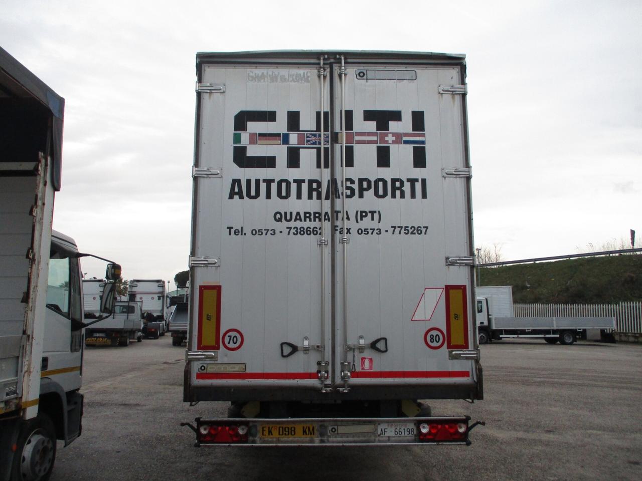 Iveco BIGA OMAR 2 ASSI CENTINATA 7.80 M ALTEZZA 2.90METR