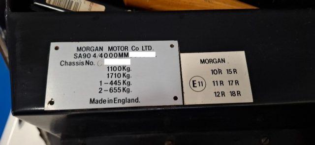 MORGAN 4/4 1.600 FORD**ITALIANA DA SEMPRE**PELLE BORDO' SCURO