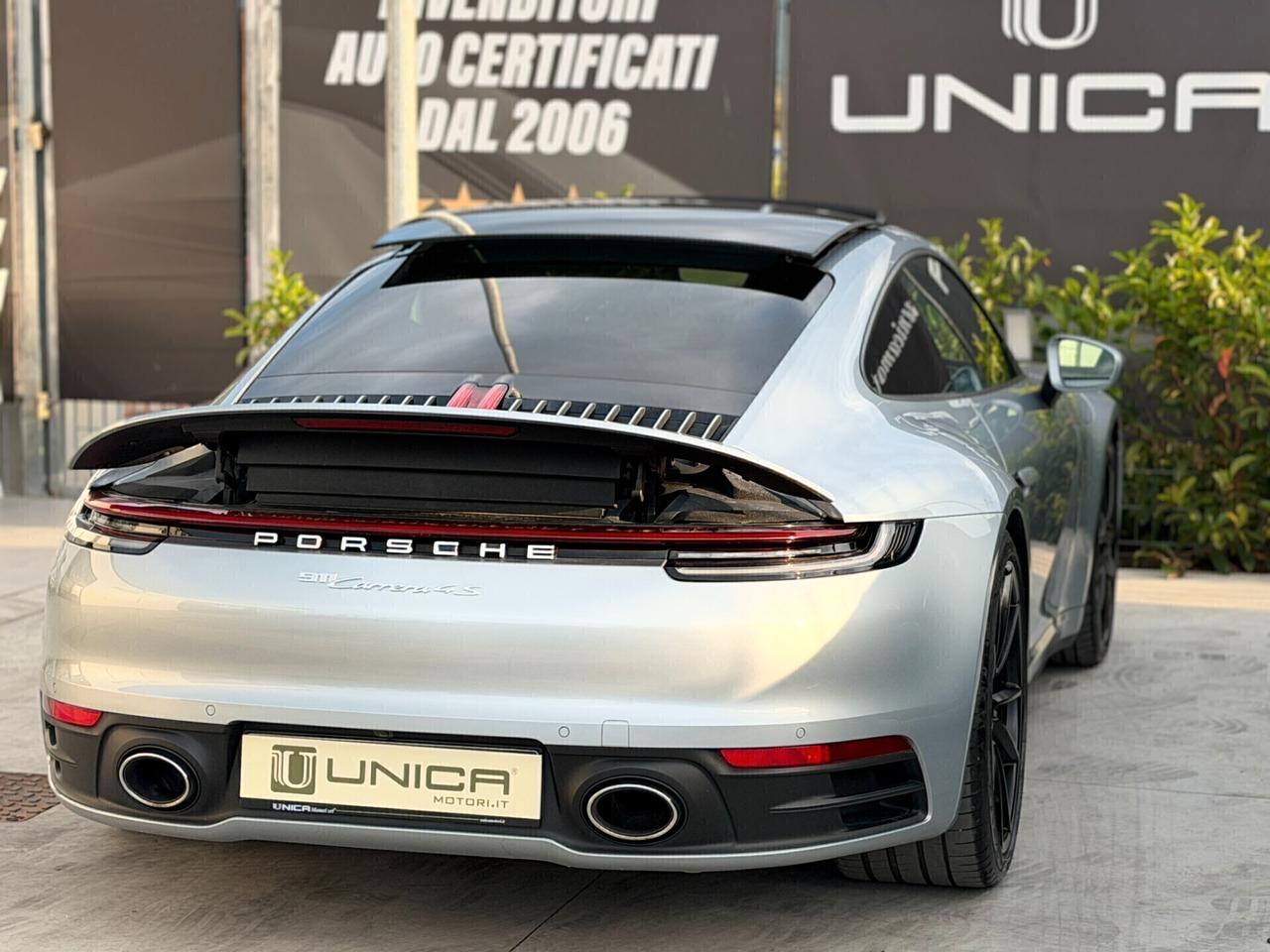 Porsche 992 911 COUPE' 3.0 450 CV CARRERA 4S PASM ITALIANA TETTO