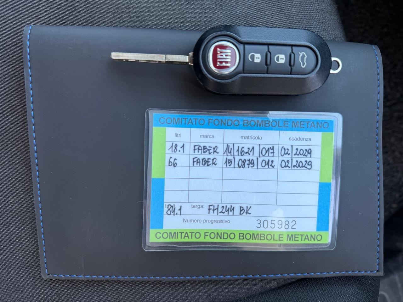 Fiat Grande Punto 1.4 METANO 2029 2017 EURO 6B