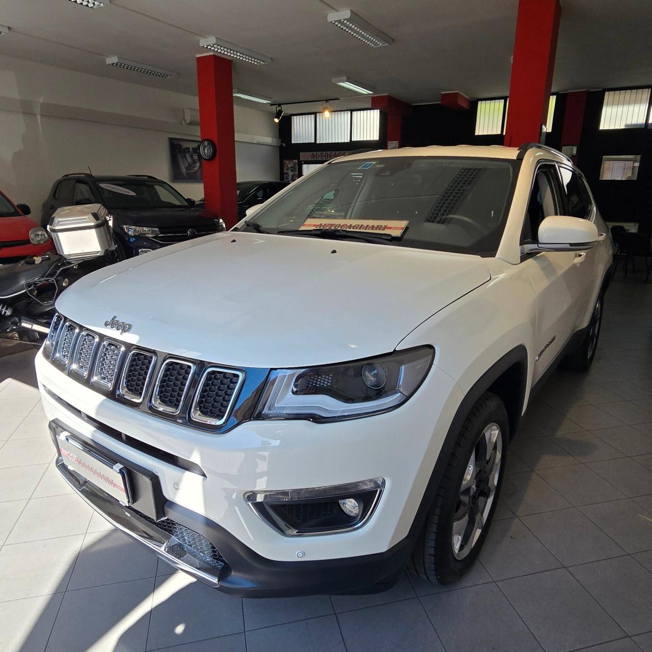 50.000 km REALI - 4WD - Jeep Compass 2.0mjet 140cv aut. Limited