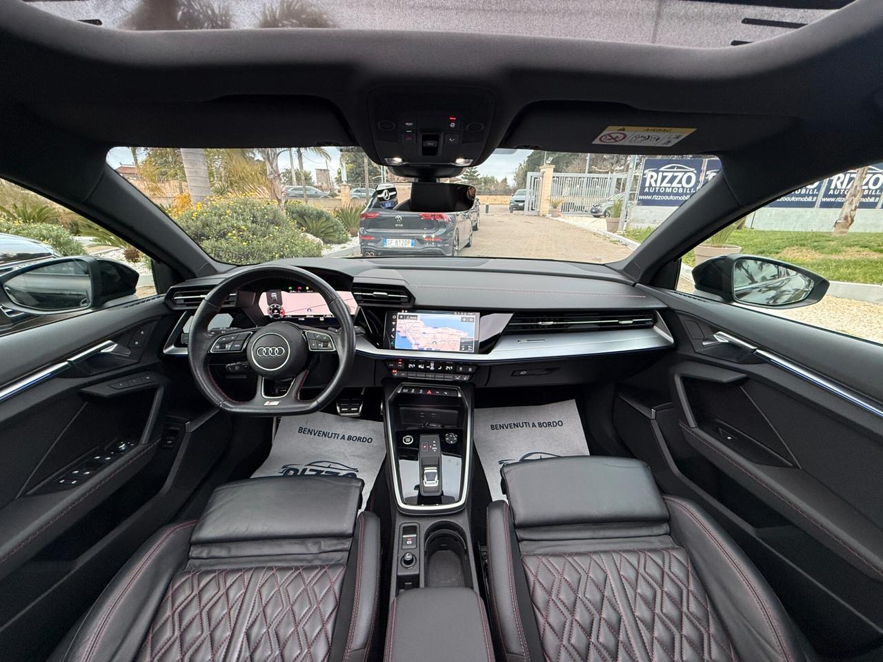 AUDI A3 SPB 35 TDI S LINE TRONIC TETTO B&O IDENTITY BLACK RS INTERN 11/2020