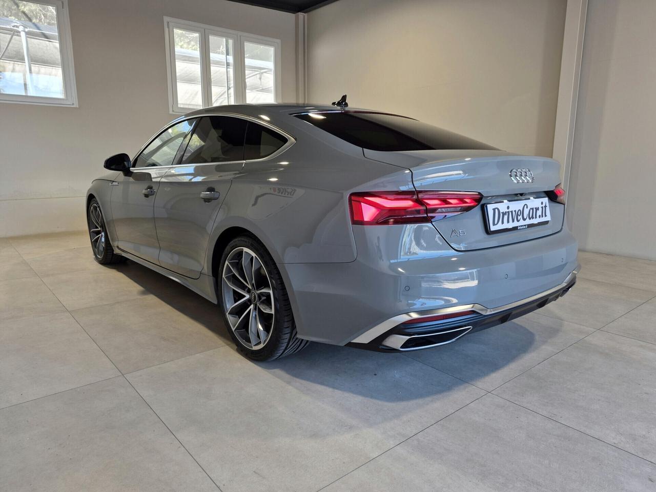 Audi A5 SPORTBACK 40 2.0 TFSI MHEV 204CV S-TRONIC *24 MESI DI GARANZIA* MATRIX NAVI CARPLAY