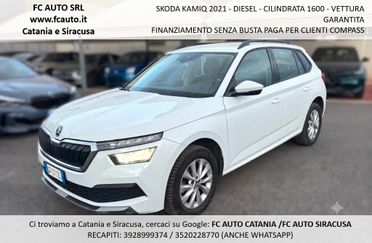Skoda Kamiq 1.6 TDI 2021- IVA DEDUCIBILE