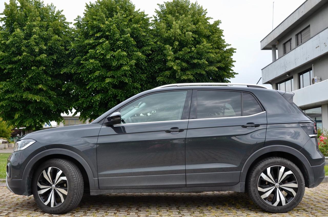 VOLKSWAGEN T-CROSS 1.0 TSI ADVANCED 115cv, UNICOPROPRIETARIO, TUTTI SERVICE VW, UFF ITALIANA, EURO 6D, APPLE ANDROID, RETROCAMERA, PERMUTE