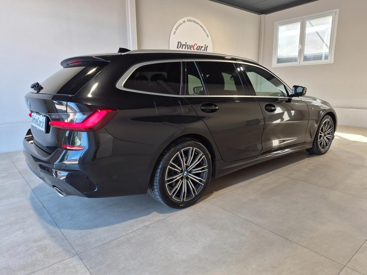 BMW 320 TOURING 320D XDRIVE MSPORT AUTO LED PELLE CLIMA 3ZONE CARPLAY ACC. RETROCAM. 1 PROPRIETARIO