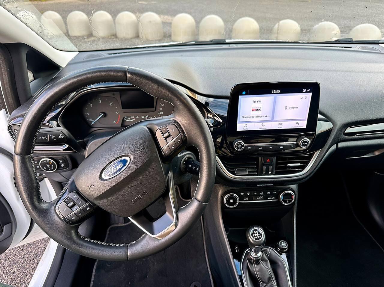 Ford Fiesta 1.5 EcoBlue 5 porte Titanium SOLO KM 80000