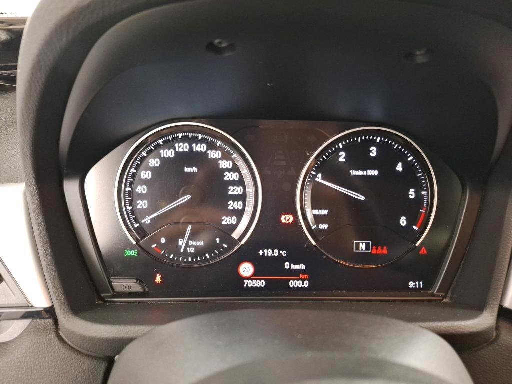 BMW X1 16D 115CV 6M. S-DRIVE BUSINESS ADVANTAGE ( CRUISE - NAVI - PARK ASSISTANT - CERCHI 17 )