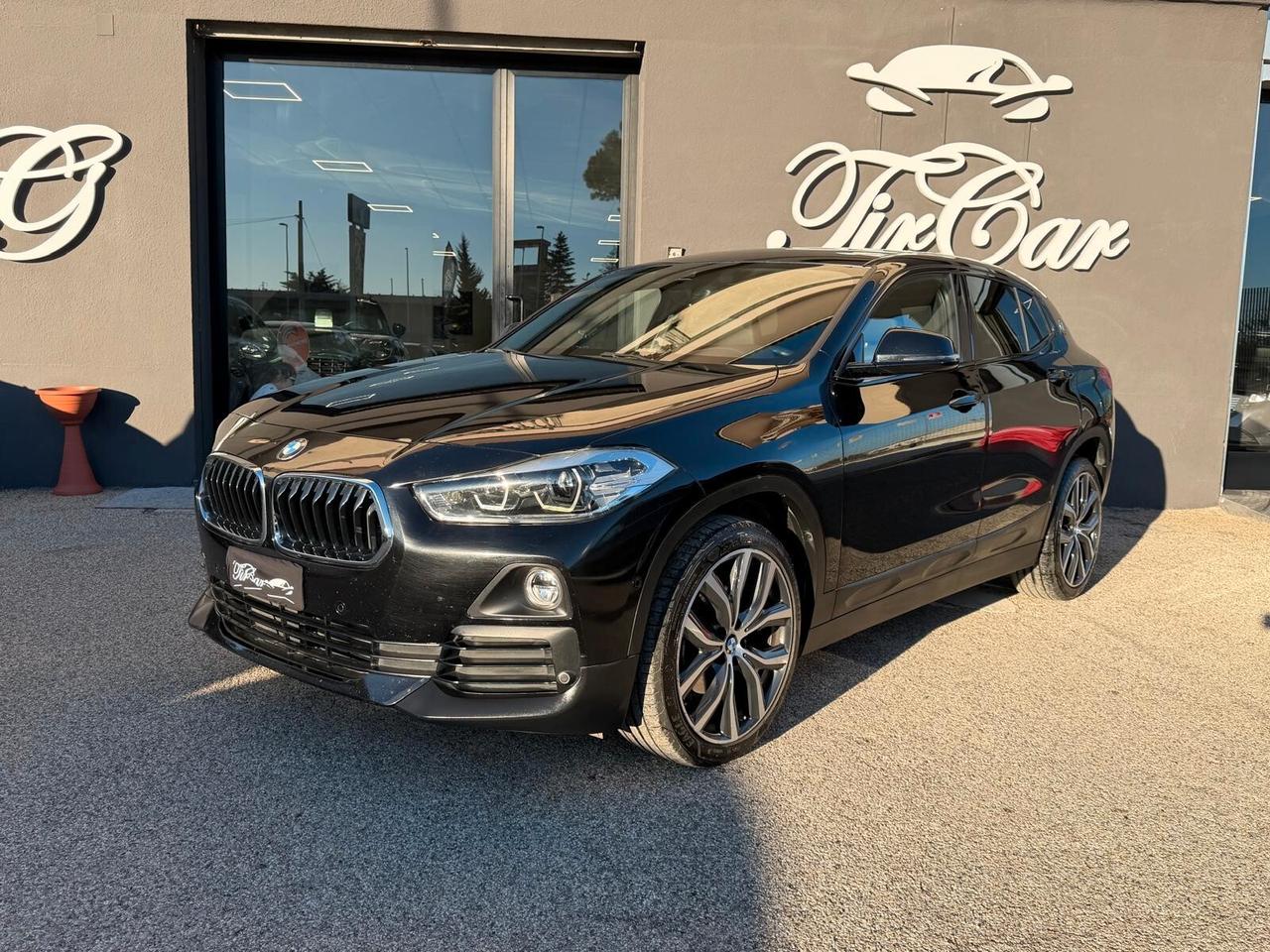 BMW X2 18D S-DRIVE SPORT 2.0 150CV PELLE NAVI CAM ANNO 2019