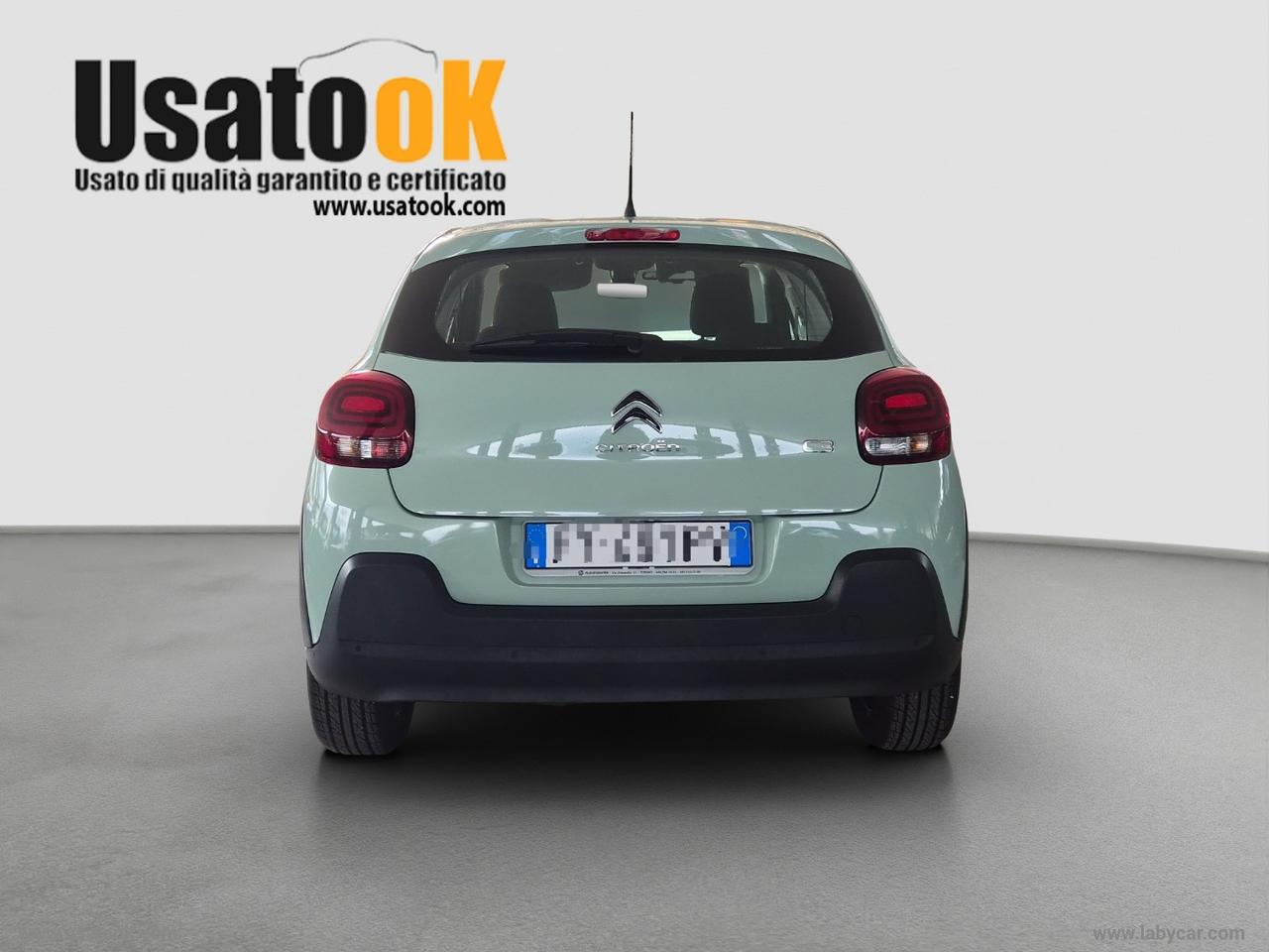 CITROEN C3 PureTech 82 S&S Shine 33000K OK NEOPATENTATI