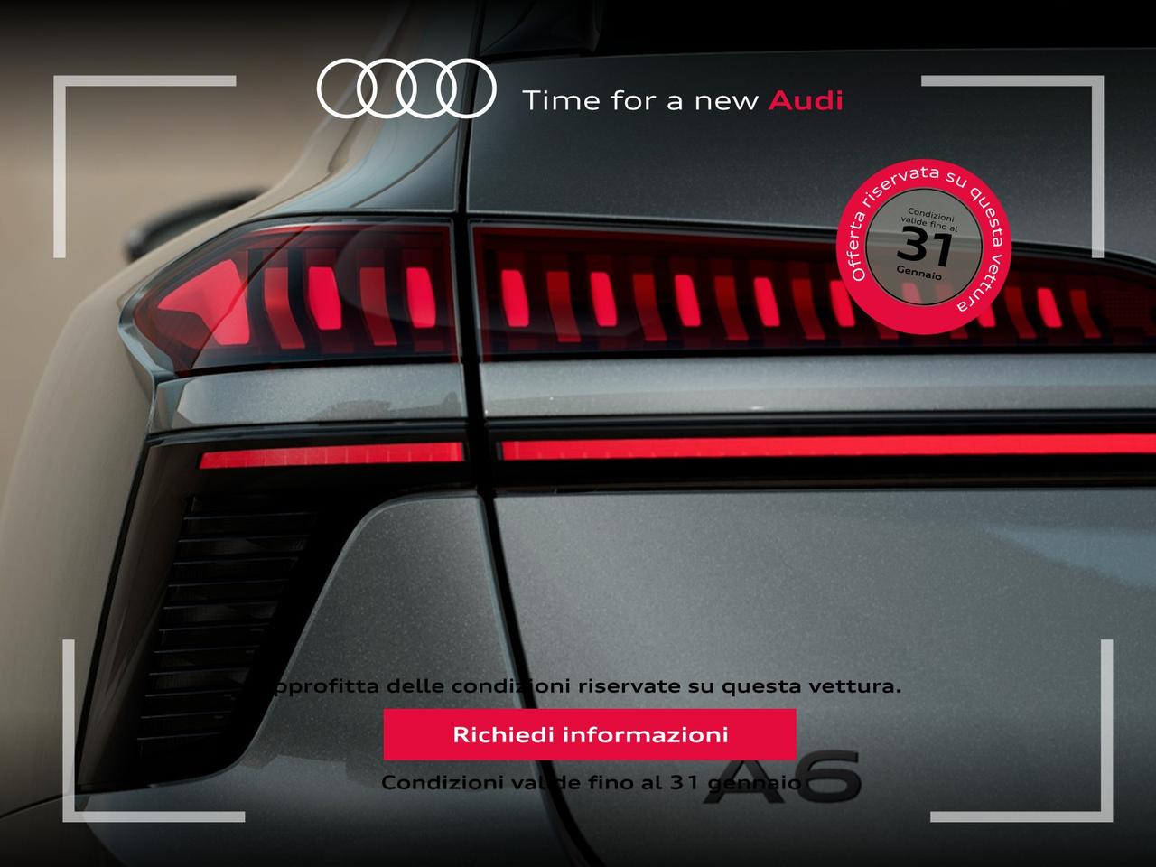 Audi A6 avant 2.0 tdi mhev + business advanced quattro 204cv s-tronic