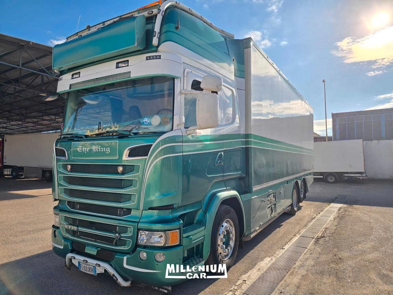 SCANIA R 730 EURO 6 CELLA FRIGO 8,40