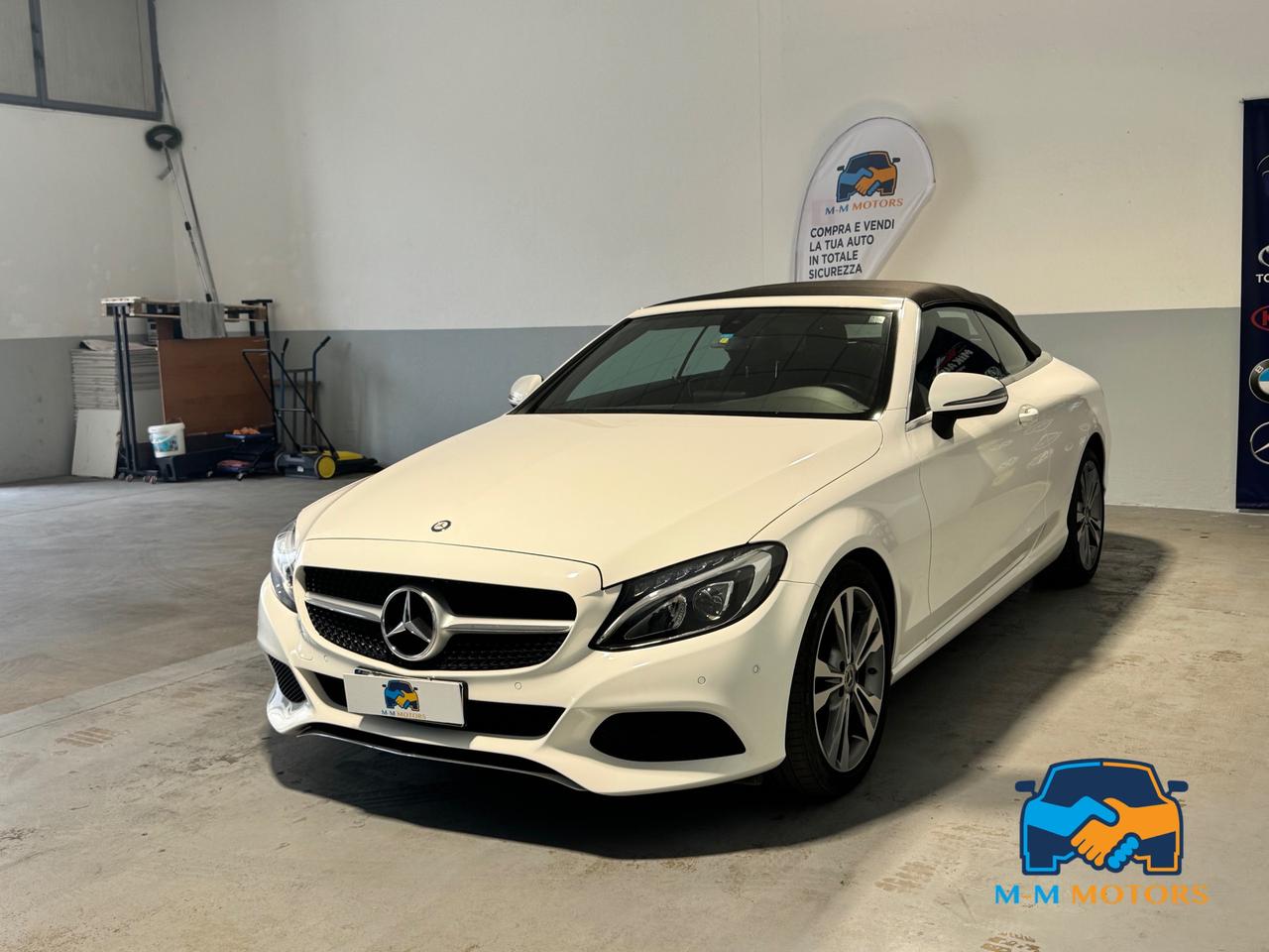 Mercedes C 220 D Sport 9G-Tronic Plus Cabrio TAGLIANDI MERC