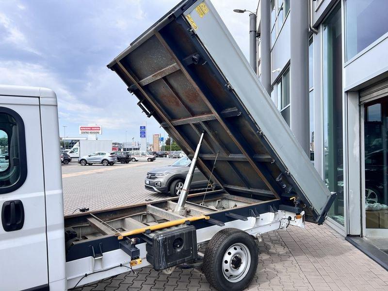 FIAT Ducato 35 2.3 MJT 180CV XL-H1 -Doppia cabina Maxi Cassone Ribaltabile trilaterale