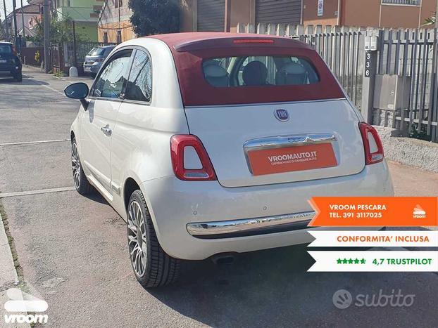 FIAT 500 Cabrio 0.9 benzina TwinAir Turbo Rock