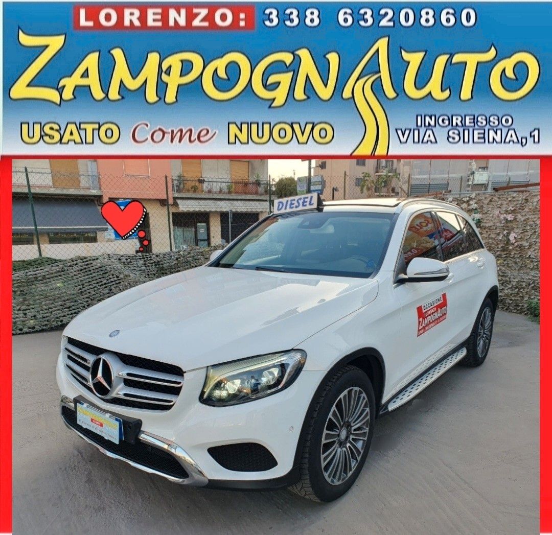 Mercedes-benz GLC 220 d 4Matic PREMIUM TETTO APRIBILE FINANZIABILE ZAMPOGNAUTO CT