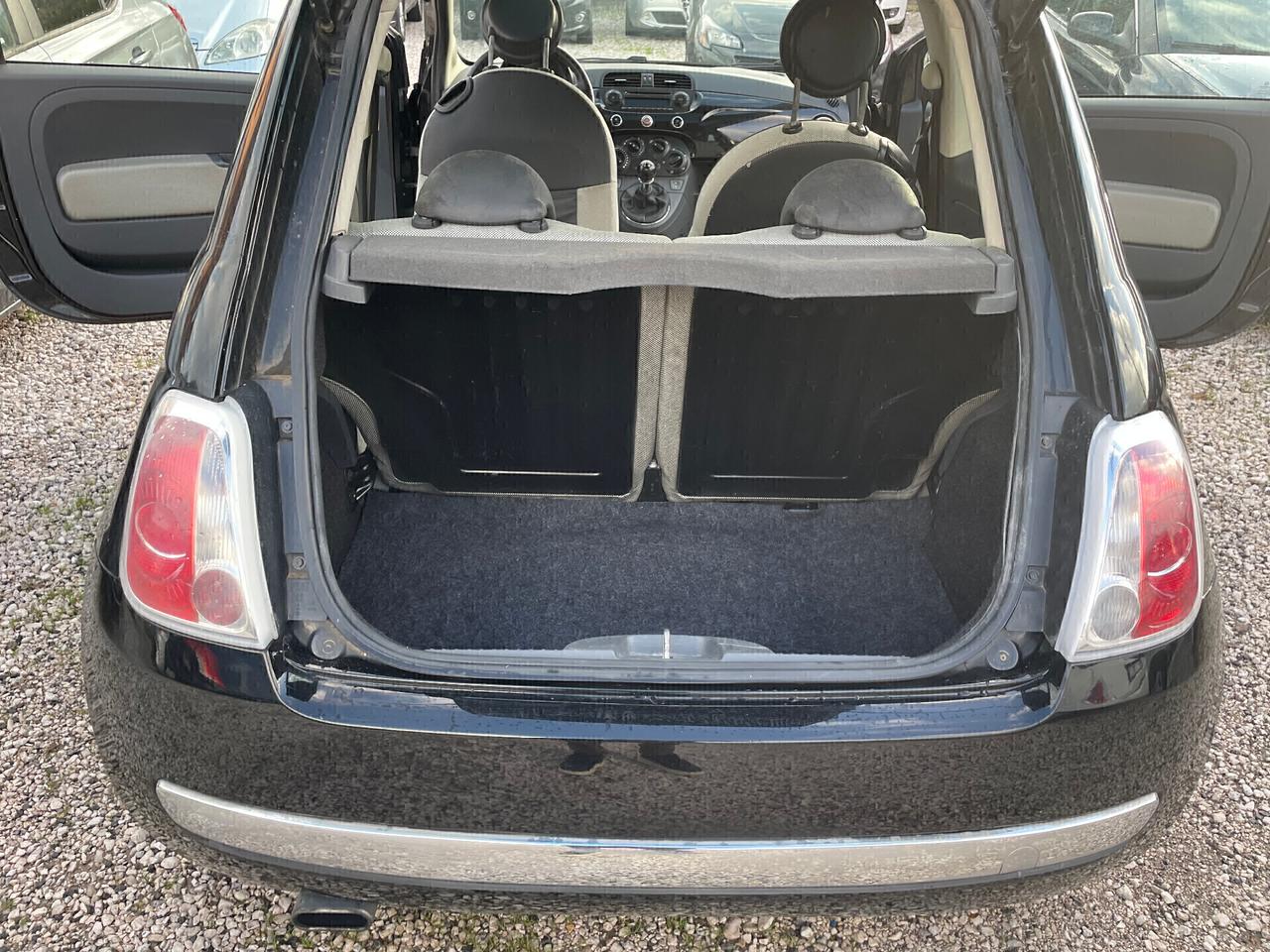 Fiat 500 1.2 BENZINA nero met. TAGLIANDO COMPLETO