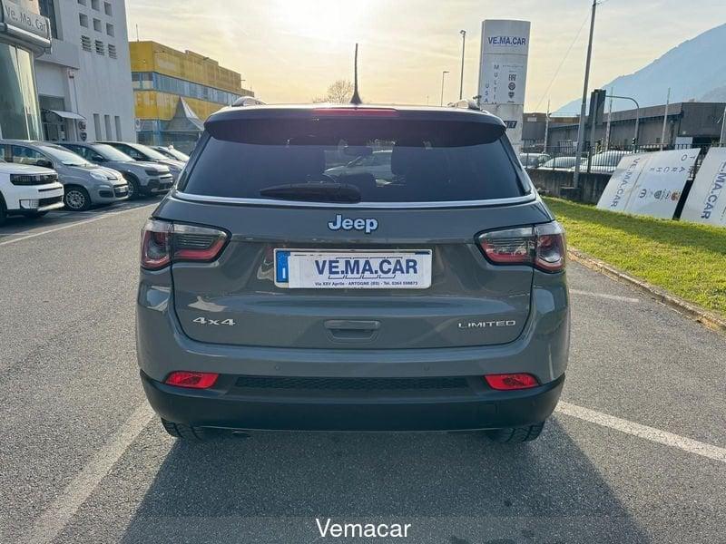 Jeep Compass Compass 2.0 Mjet II aut. 4WD Limited! PELLE TOT TETTO APRIBILE !SOLO KM 58200!!