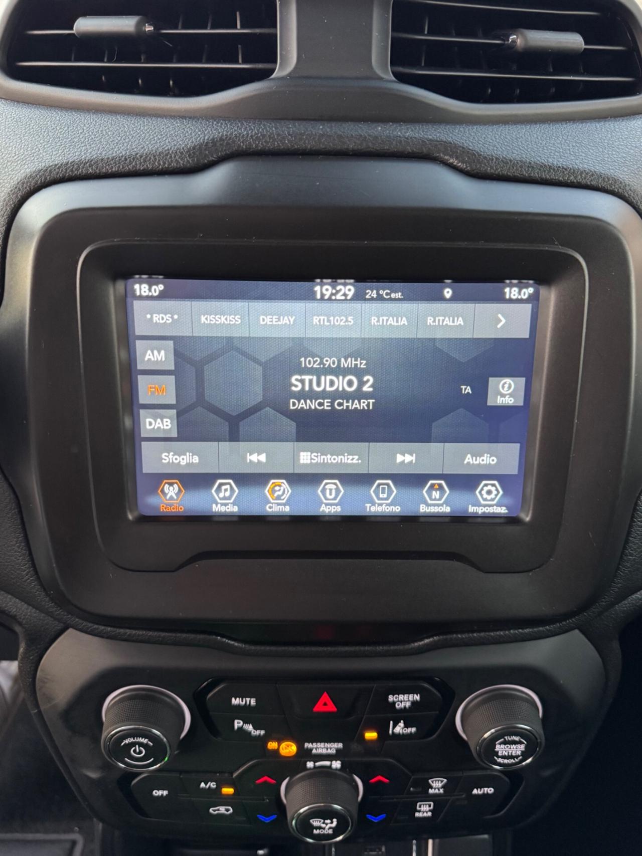 Jeep Renegade 1.6 multijet CAMBIO AUTOM/KM CERTIFICATI