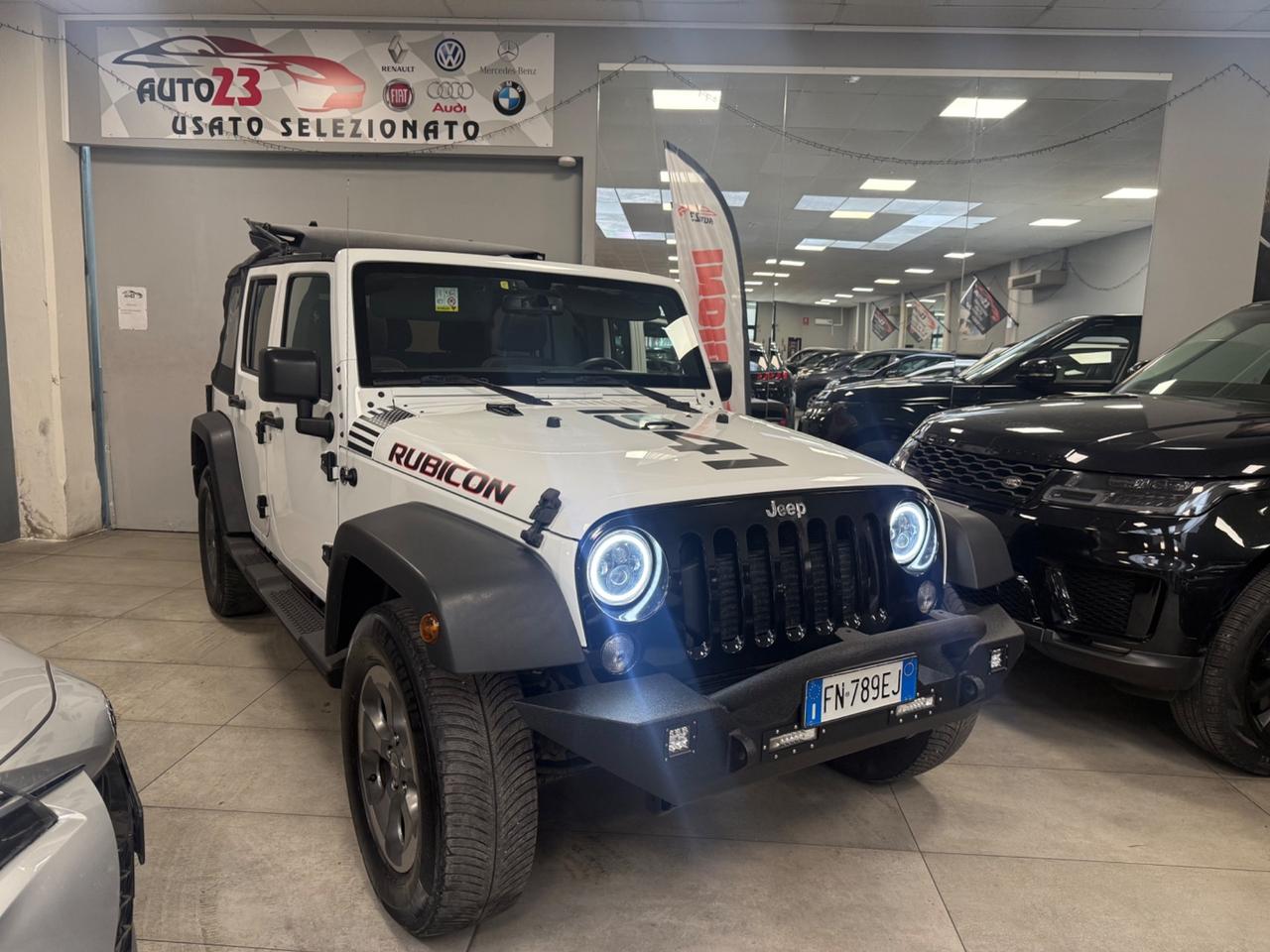 Jeep Wrangler 2.8 CRD DPF Rubicon Auto Soft Top Lungo