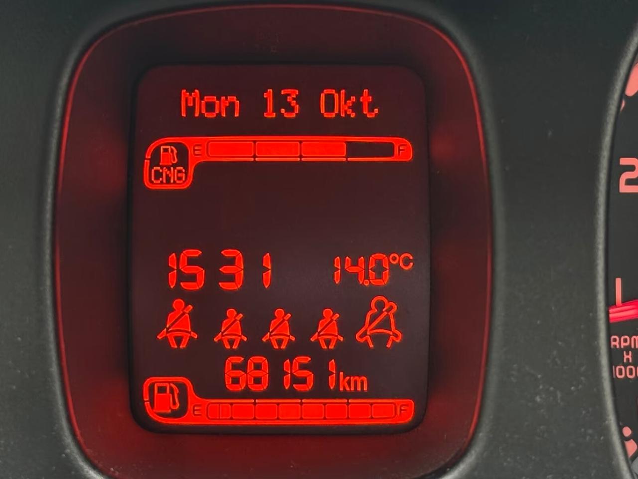 Fiat Panda 0.9 TwinAir Turbo 84Cv Natural Power Lounge 5Posti